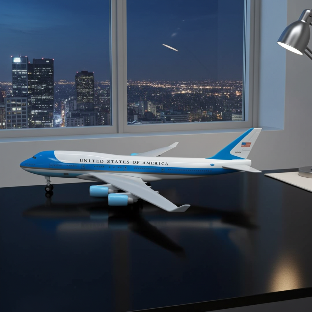 premium alloy aeroplane model