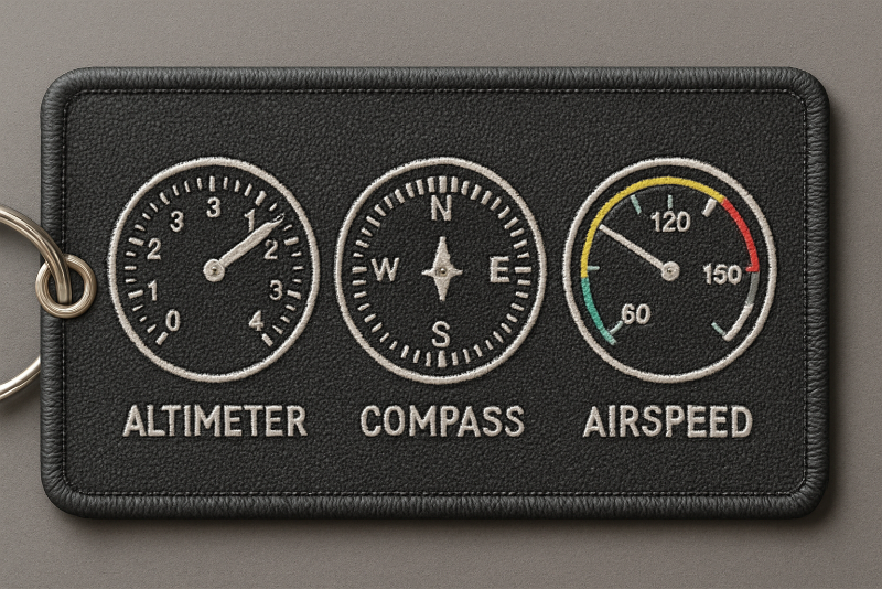 PILOT INTRUMENT'S KEYCHAIN